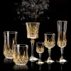 Luxury Gold-like Elegant Wine Glass