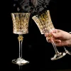 Luxury Gold-like Elegant Wine Glass - Image 3