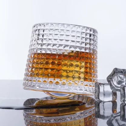 Rotating Decompression Elegant Wine Glass