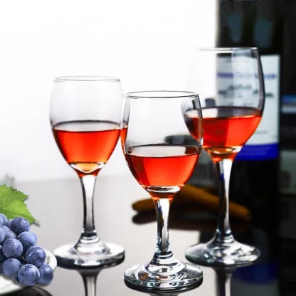 Thick Stem Elegant Wine Glass - Image 7