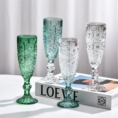Luxury Thick Gradient Wine Glass - Image 2