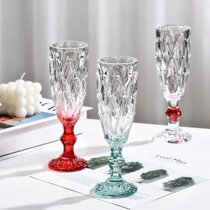 Luxury Thick Gradient Wine Glass - Image 3