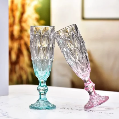Luxury Thick Gradient Wine Glass