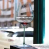 Thin Colored Handle Wine Glasses - Image 2