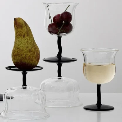 Lily Goblet Elegant Wine Glass - Image 4