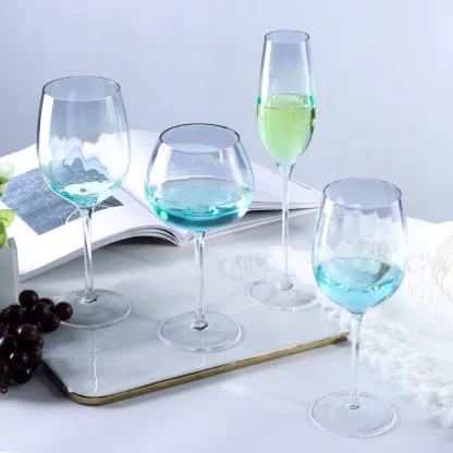 Champagne Gradient Color Wine Glasses - Image 3