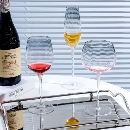 Champagne Gradient Color Wine Glasses - Image 5