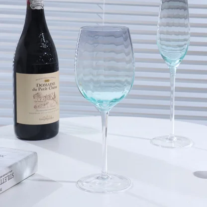 Champagne Gradient Color Wine Glasses - Image 6
