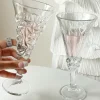 Creative Embossed Trumpet Wine Glass - Image 7