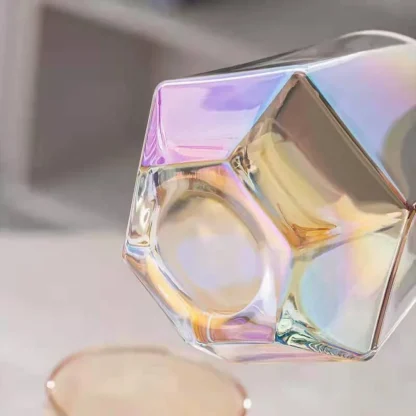 Stemless Iridescent Wine Glasses - Image 3