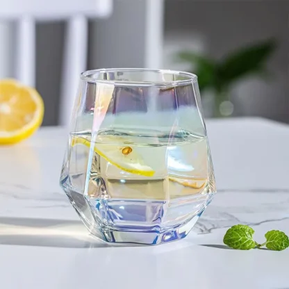 Stemless Iridescent Wine Glasses - Image 2