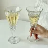 Creative Embossed Trumpet Wine Glass - Image 5