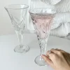 Creative Embossed Trumpet Wine Glass - Image 6